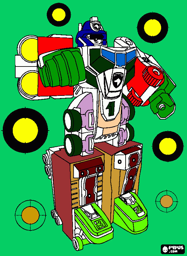 autobots boyama