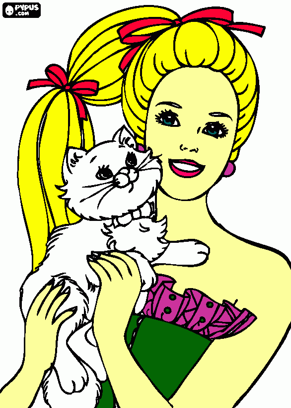Barbie boyama