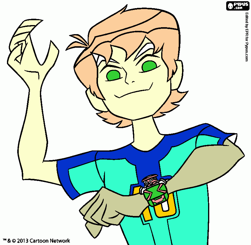 ben10 boyama