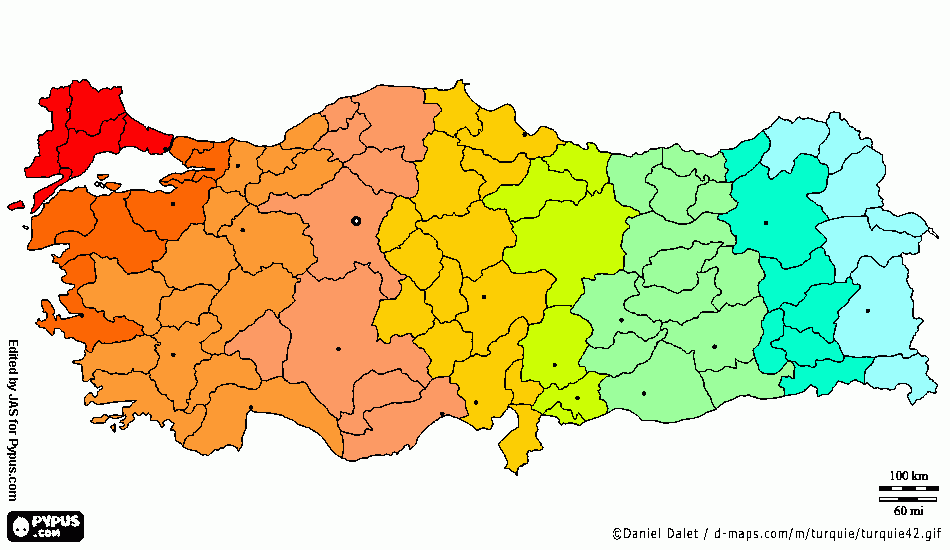 birleşmiş pilax eyalet sistemi boyama