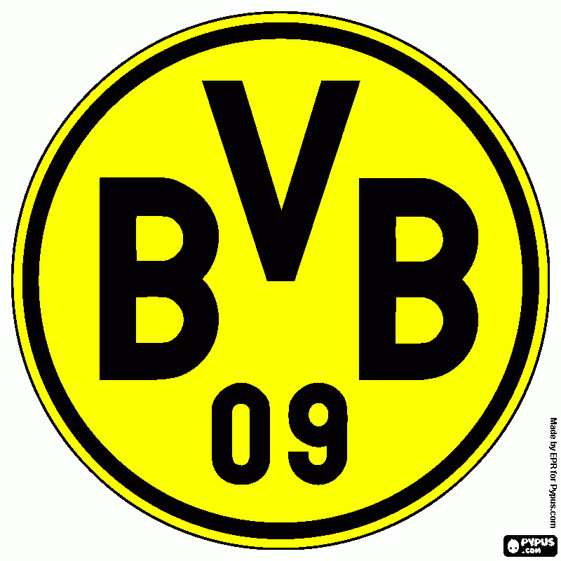 Borussia dortmund amblemi boyama