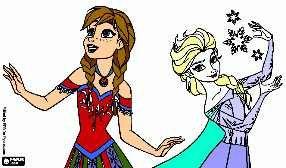 bu cizim frozen resmindendir boyama