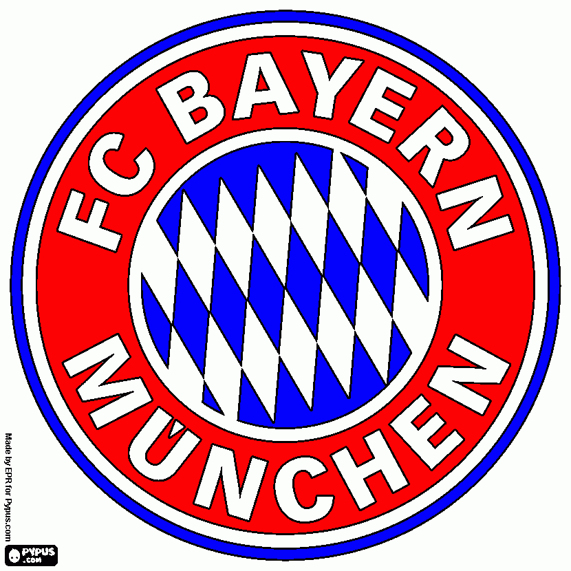 fc bayern münchen boyama