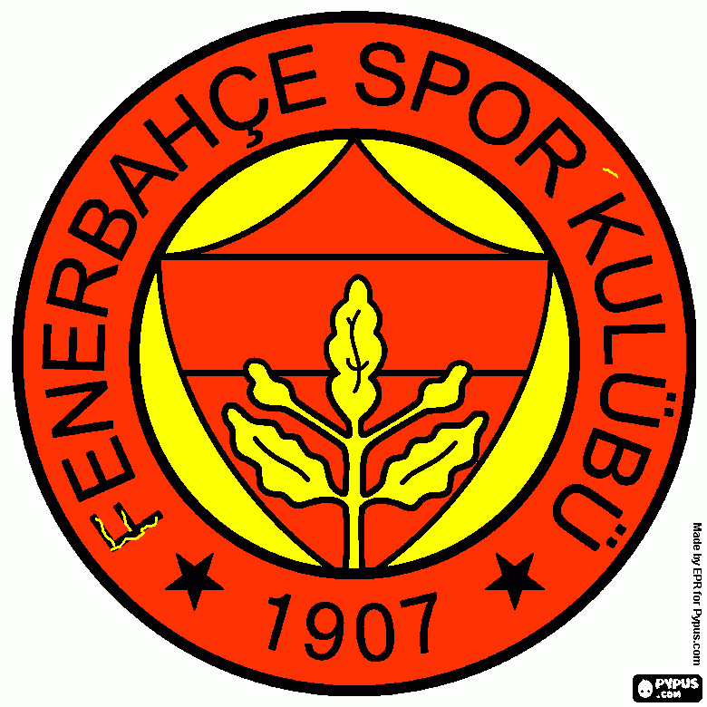 fenerbahçe yni arması boyama