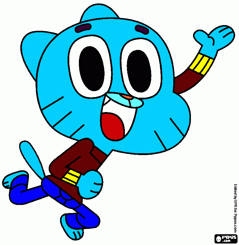 gumball boyama