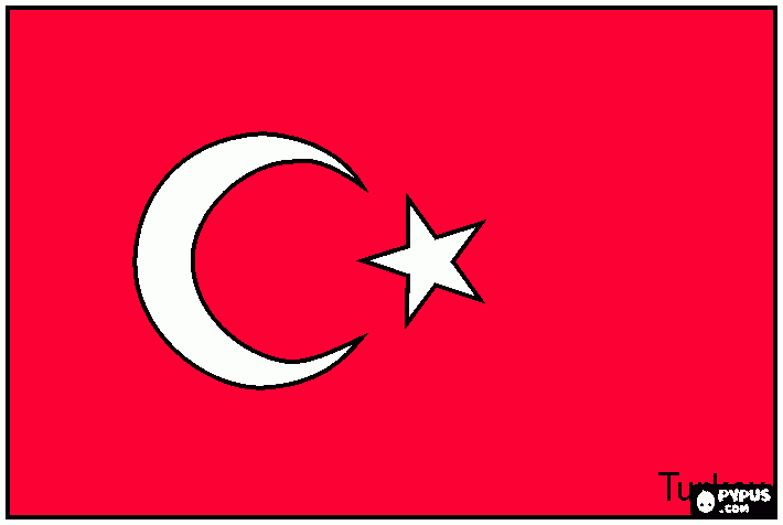 güzel bayrak boyama