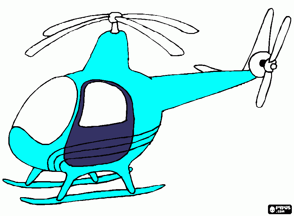 helikopter boyama