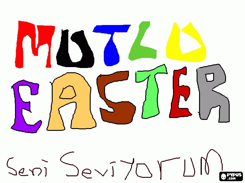hpy easter boyama