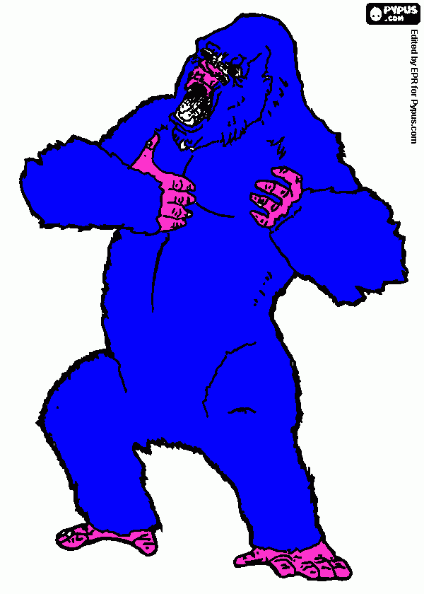 king kong boyama