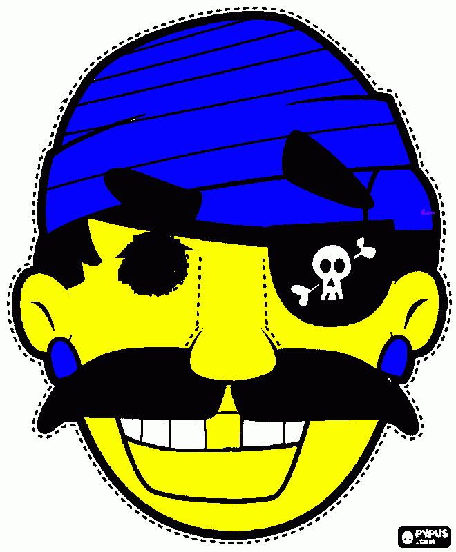 korsan boyama boyama