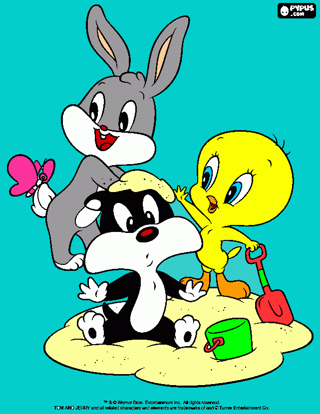looney tunes boyama