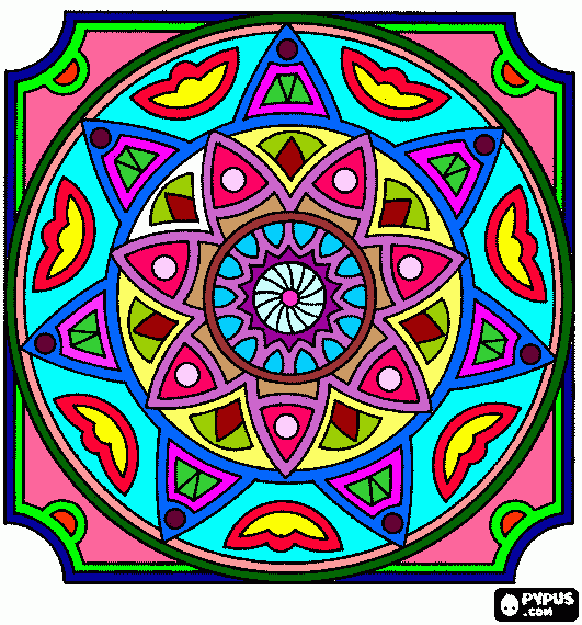 mandala görev boyama