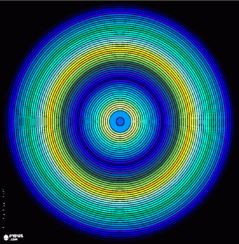 mandala çember boyama