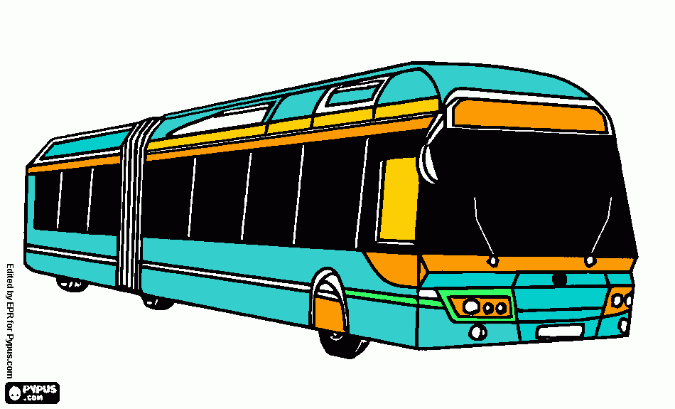 Otobüs boyama boyama