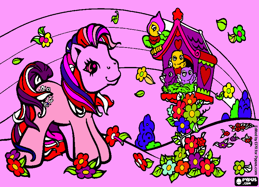 Pony resim cizimi Gülsah boyama