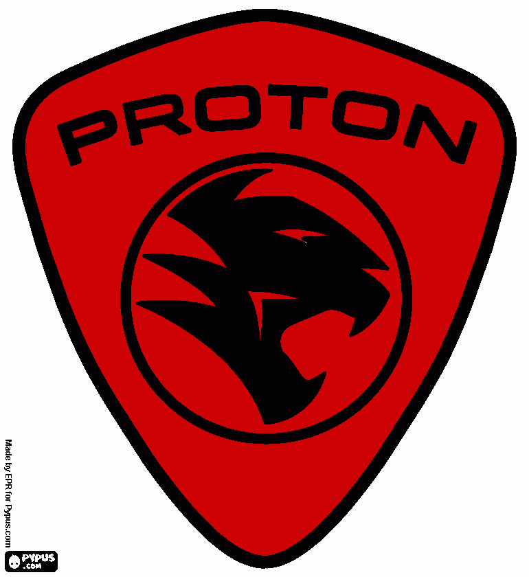 proton logo boyama