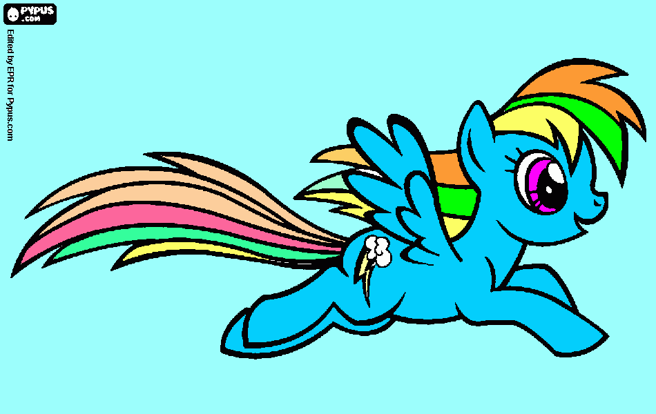 Rainbow boyama