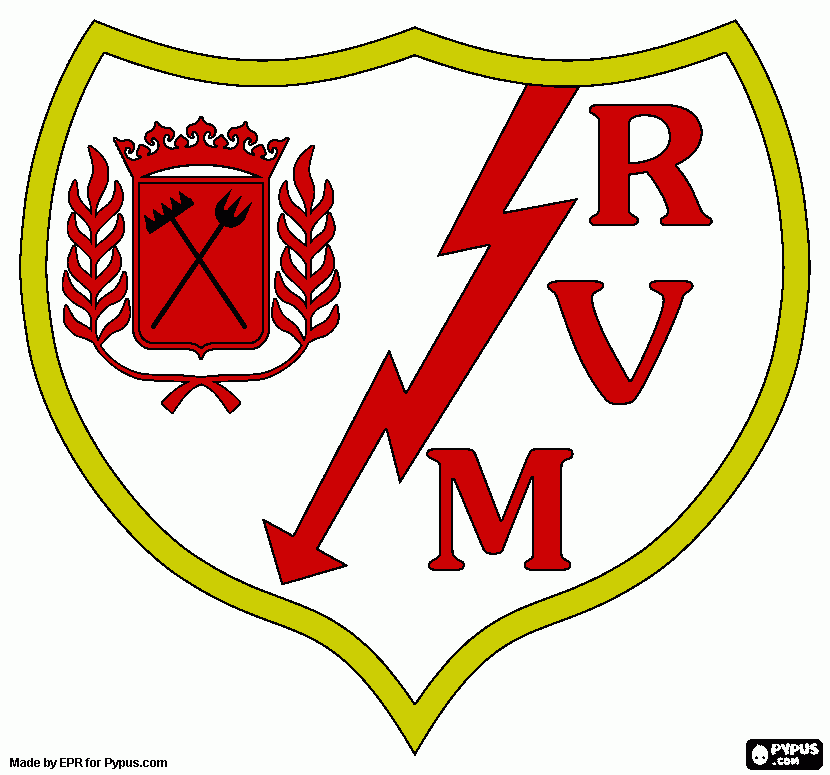 rayo vallecano amblemi boyama