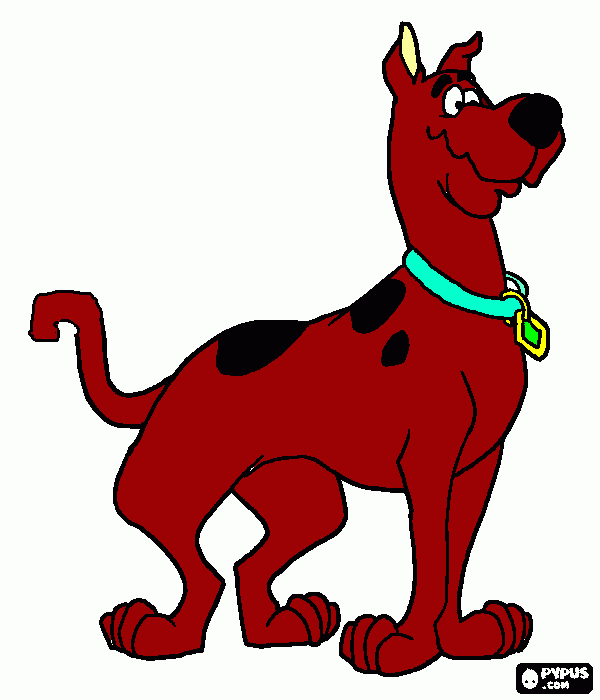 scooby doo boyama