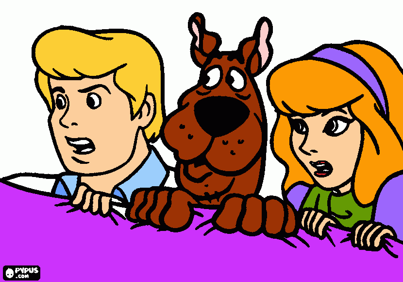 scooby  boyama