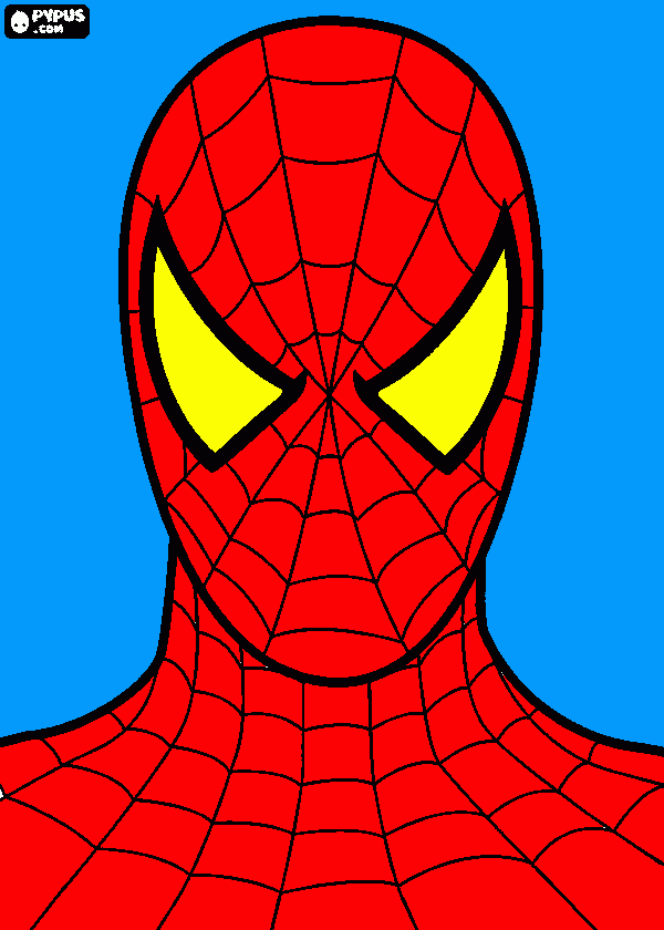 spider man boyama