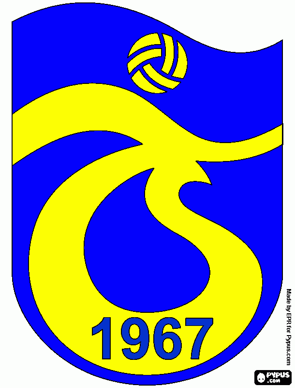 trabzon fenerbahçeye özel amblemi  boyama