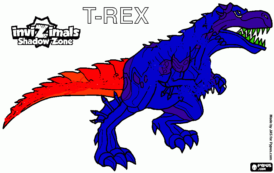 trex boyama