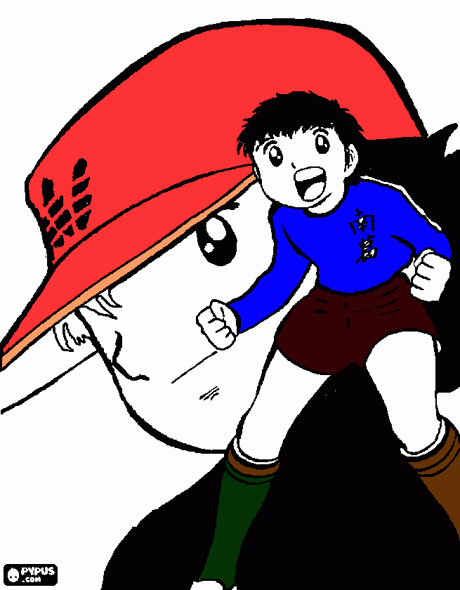 tsubasa ozora genzo boyama