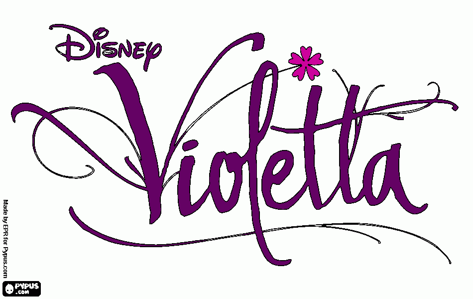 violettayı çok seviyorum boyama