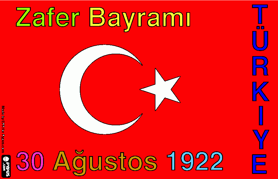 Zafer Bayramı boyama