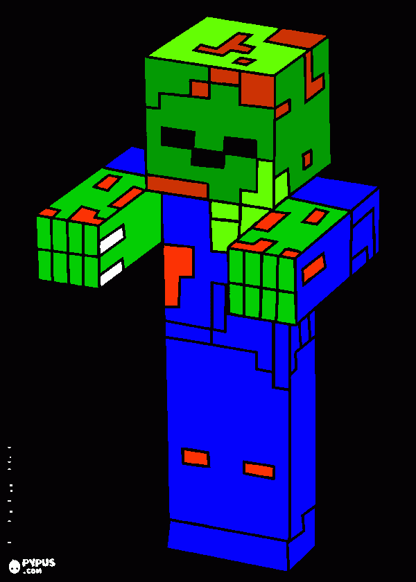 zombie  heroburayin boyama