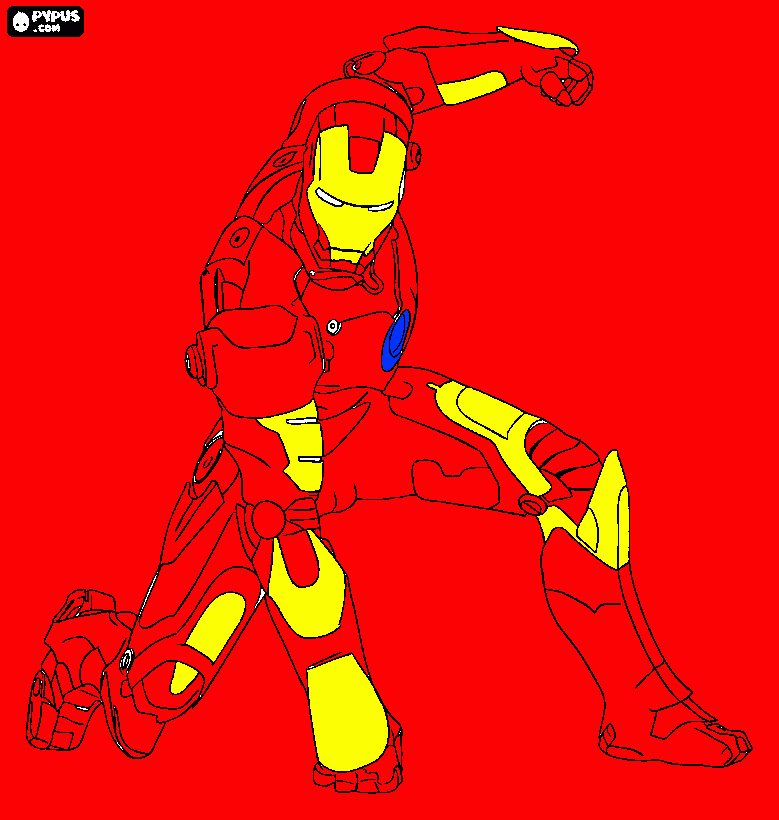ıronman boyama