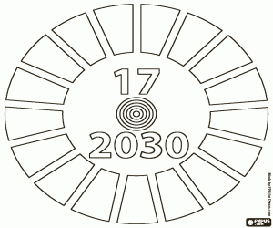 17 Sürdürülebilir Gelişme Hedefleri - 2030 Gündemi boyama