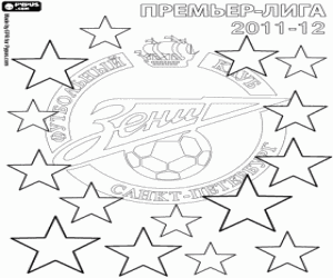 2011-2012 Zenit, Rusya şampiyonu boyama