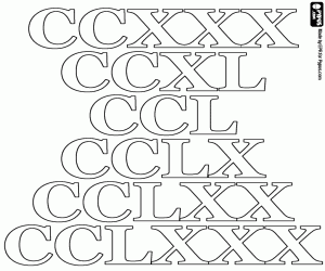 230 üzerinden on 280 için saymak boyama