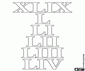 49 numaralardan 54 öğrenin boyama