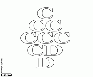 500, Romen rakamları 100 boyama