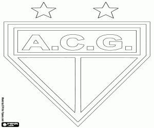 AC Goianiense logosu boyama