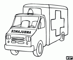 Acil Ambulans boyama