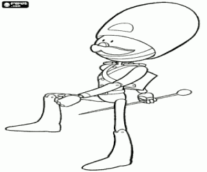 Ahşap asker, Sihirli Atlıkarınca boyama