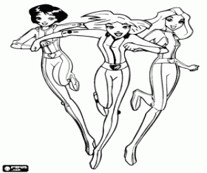 Alex, Clover ve Sam eylem boyama