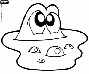 Amfibi hayvan su boyama