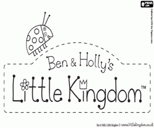 Ben and Holly’s Little Kingdom logosu boyama