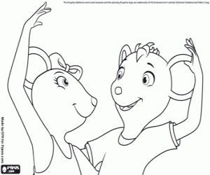 Angelina ve Marco boyama