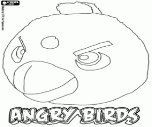 Angry Birds Black Bird boyama