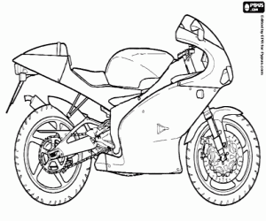 Aprilia RS 125 motosiklet boyama