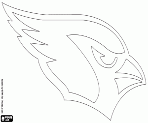 Arizona Cardinals logosu boyama