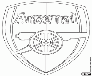 Arsenal FC amblemi boyama