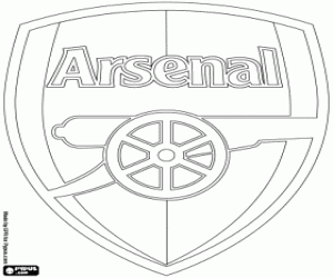 Arsenal'in logosu boyama
