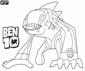 Articguana, Ben 10.000 alien boyama